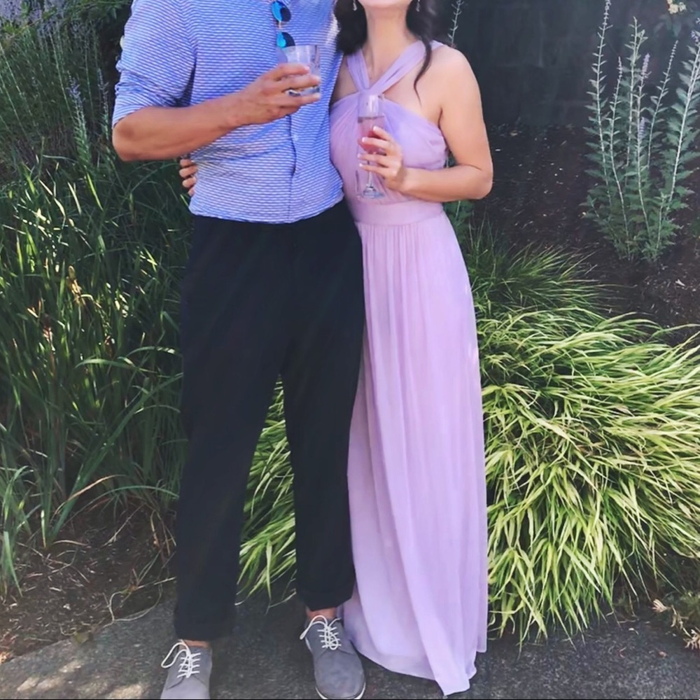 David’s Bridal lavender bridesmaid/prom dress